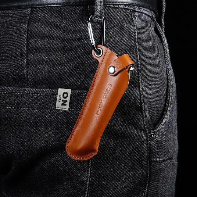 Чохол шкіряний для Roxon К2, коричневий — Photo 3