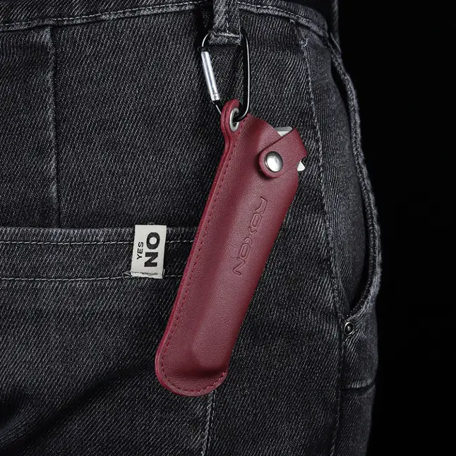 Чехол кожаный для Roxon К1, зеленый — Photo 3