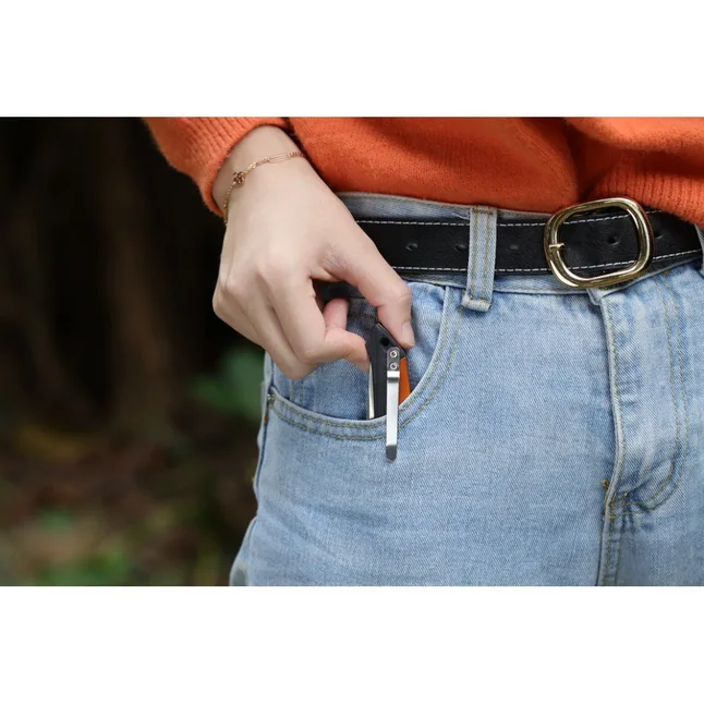 Нож складной Roxon K3 лезвие 12C27 оранжевый — Photo 1