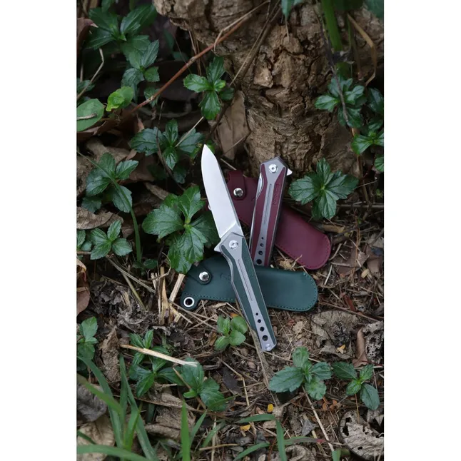 Ніж складаний Roxon K1 лезо D2 зелений — Photo 5