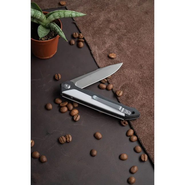 Нож складной Roxon K3 лезвие 12C27 белый — Photo 2