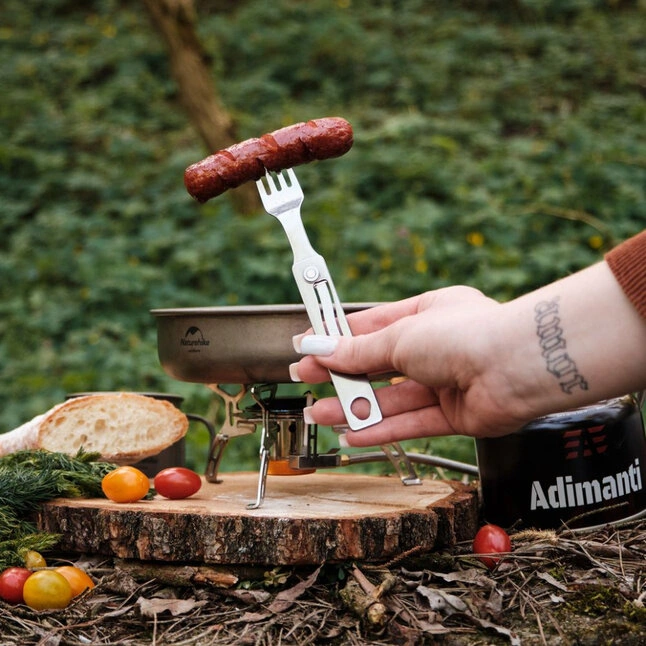 Набір столових приборів Roxon C1S 3 in1 (ложка, виделка, ніж), нержавіюча сталь — Photo 14