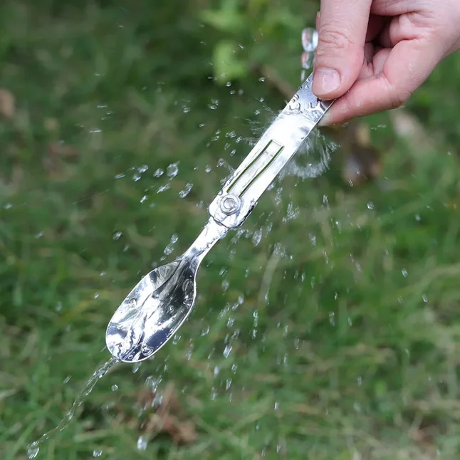 Набір столових приладів Roxon C2 2 in1 (ложка, виделка), нержавіюча сталь — Photo 6