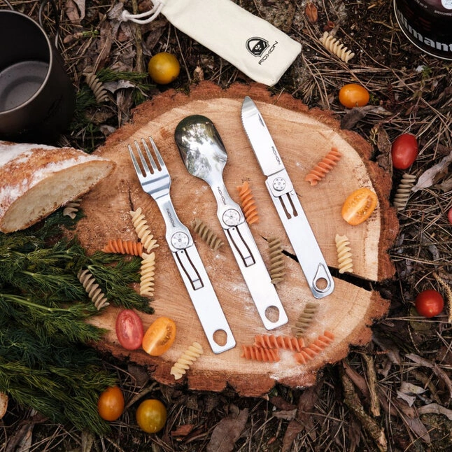 Набір столових приборів Roxon C1S 3 in1 (ложка, виделка, ніж), нержавіюча сталь — Photo 19