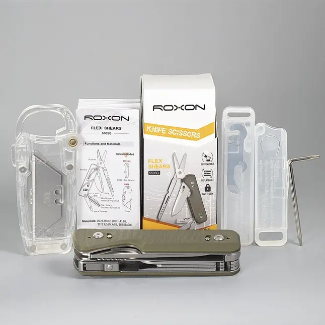 Мультитул Roxon Flex S505G, зелений — Photo 11