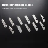 Набор сменных клинков Roxon (BA05; BA06; BA07) 3in1 — Photo 23