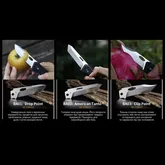 Нож складной Roxon S502U, черный — Photo 13