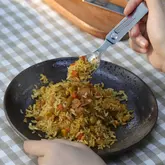 Набір столових приладів Roxon C2 2 in1 (ложка, виделка), нержавіюча сталь — Photo 15