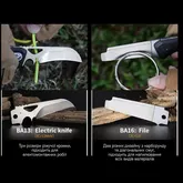 Нож складной Roxon S502U, черный — Photo 17