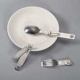 Набір столових приборів Roxon C1S 3 in1 (ложка, виделка, ніж), нержавіюча сталь — Photo 25