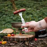 Набір столових приборів Roxon C1S 3 in1 (ложка, виделка, ніж), нержавіюча сталь — Photo 34