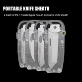 Набор сменных клинков Roxon (BA05; BA06; BA07) 3in1 — Photo 24