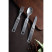Набір столових приборів Roxon C1 3 in1 (ложка, виделка, ніж) сірий