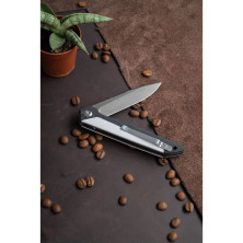 Ніж складаний Roxon K3 лезо 12C27 білий