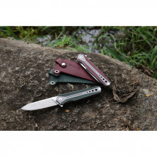 Ніж складаний Roxon K1 лезо D2 зелений