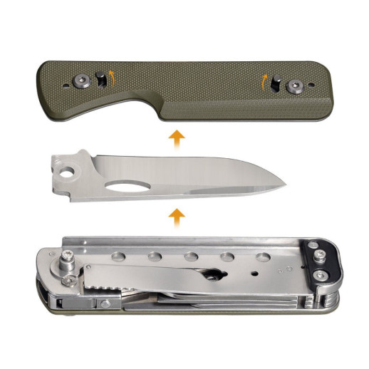 Мультитул Roxon Flex S505G, зелений