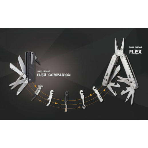 Мультитул Roxon Flex Companion S503G черный