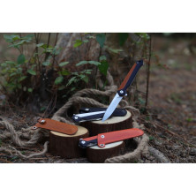 Нож складной Roxon K3 лезвие 12C27 коричневый