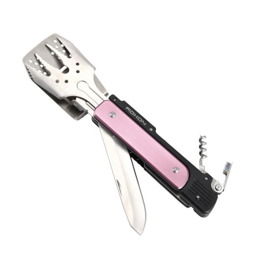 Мультитул для барбекю Roxon S601, розовый