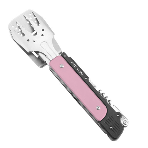 Мультитул для барбекю Roxon S601, розовый